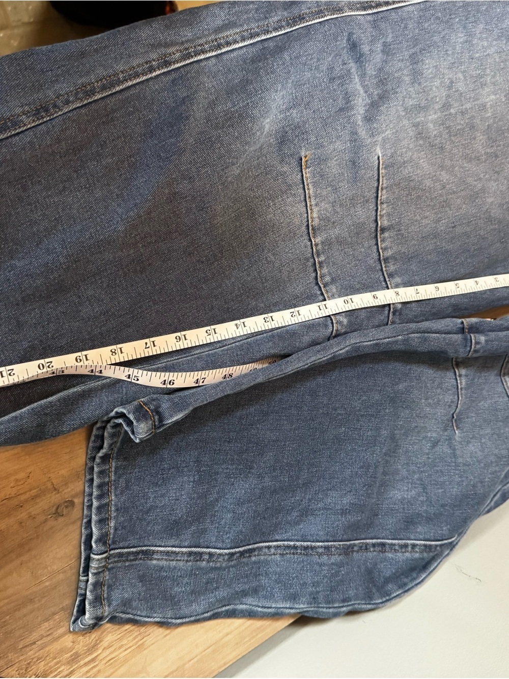 Source Unknown Blue Women's Denim Barrel Overalls - Picture 7 of 10